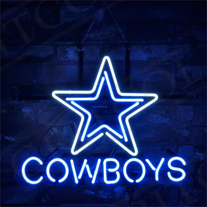 Dallas Cowboys Neon Signs Light