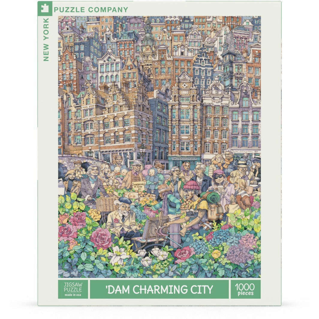 'Dam Charming City Jigsaw Puzzle