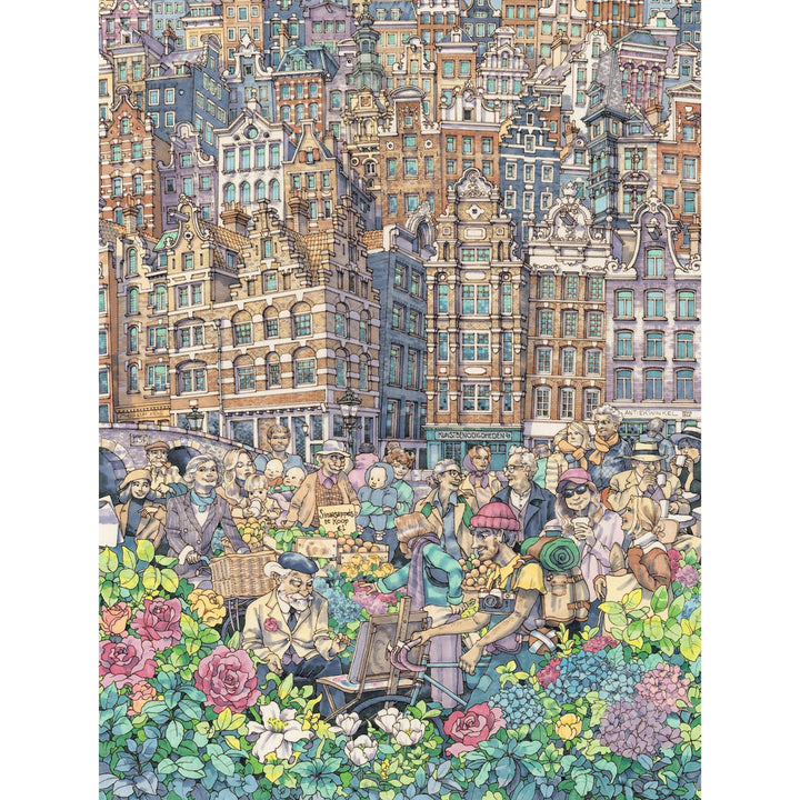 'Dam Charming City Jigsaw Puzzle