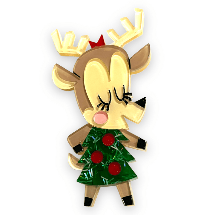 Dancer Brooch by Asia Ellington x Lipstick & Chrome - Quirks!