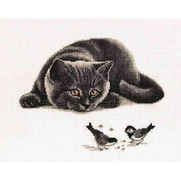 Dangerous situation Counted cross stitch kit 1109A