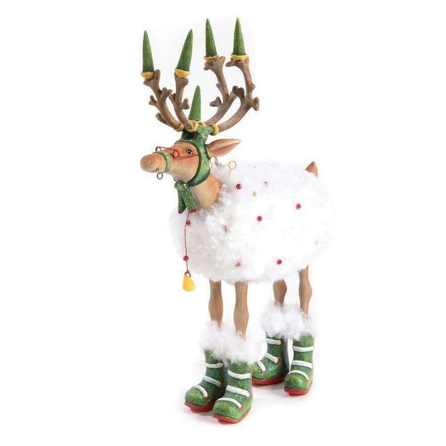 Dash Away Blitzen Reindeer Figure by Patience Brewster
