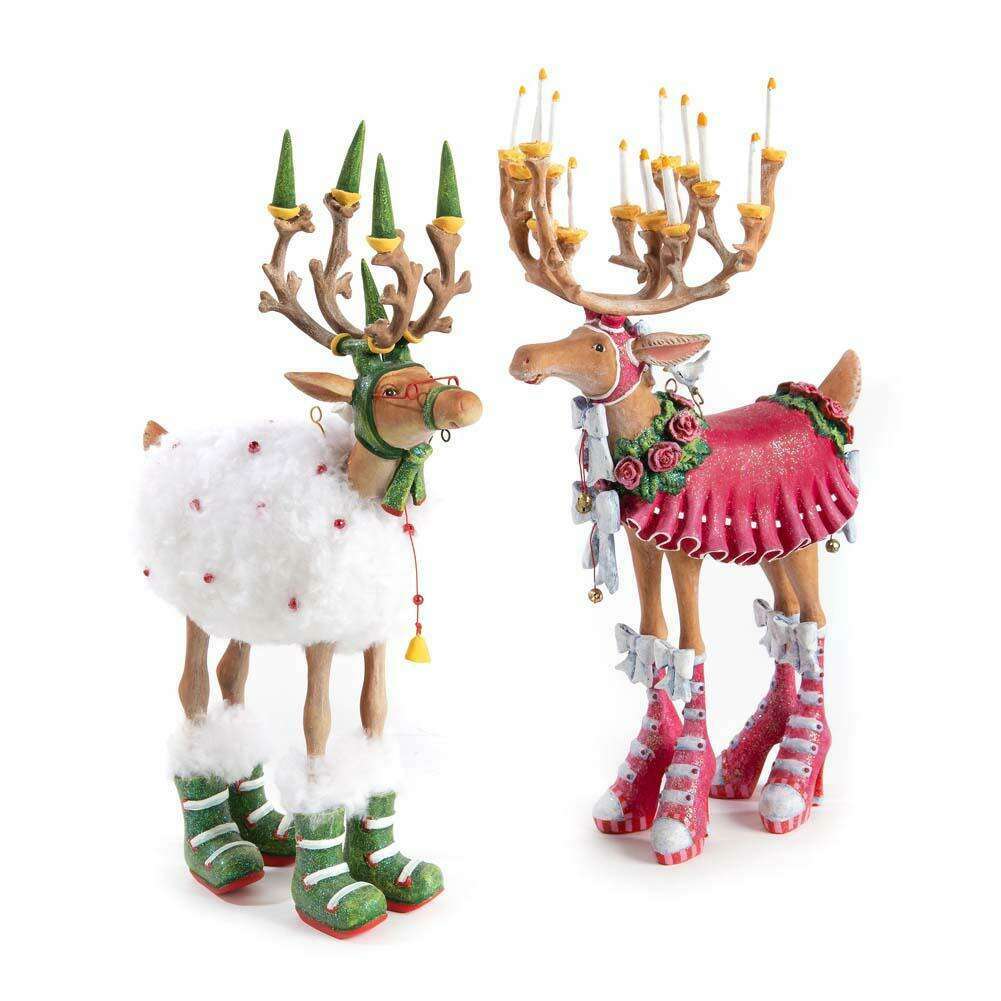 Dash Away Blitzen Reindeer Figure by Patience Brewster – view 4