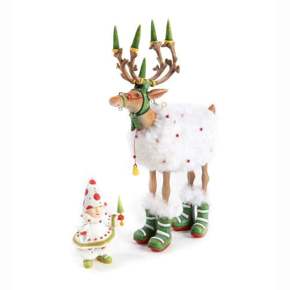 Dash Away Blitzen Reindeer Figure by Patience Brewster – view 5