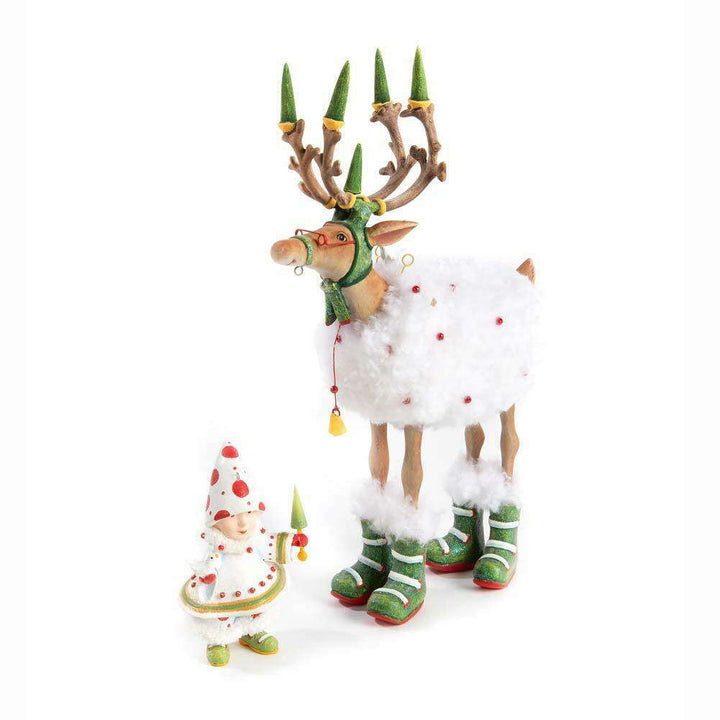 Dash Away Blitzen Reindeer Figure by Patience Brewster – view 5