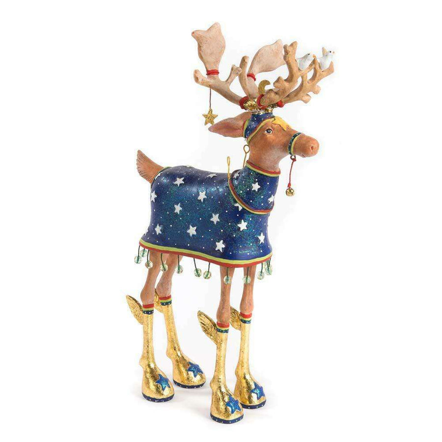 Dash Away Comet Reindeer Figure by Patience Brewster