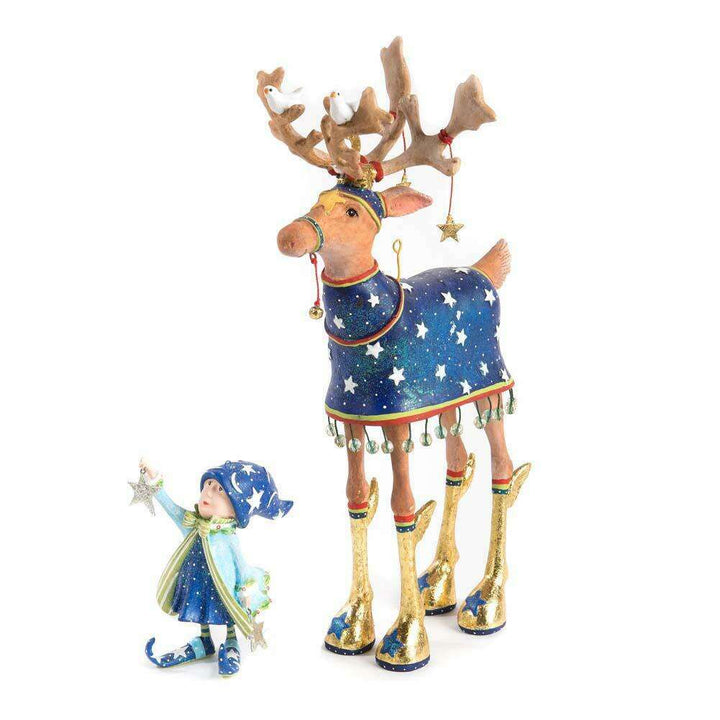 Dash Away Comet Reindeer Figure by Patience Brewster – view 4