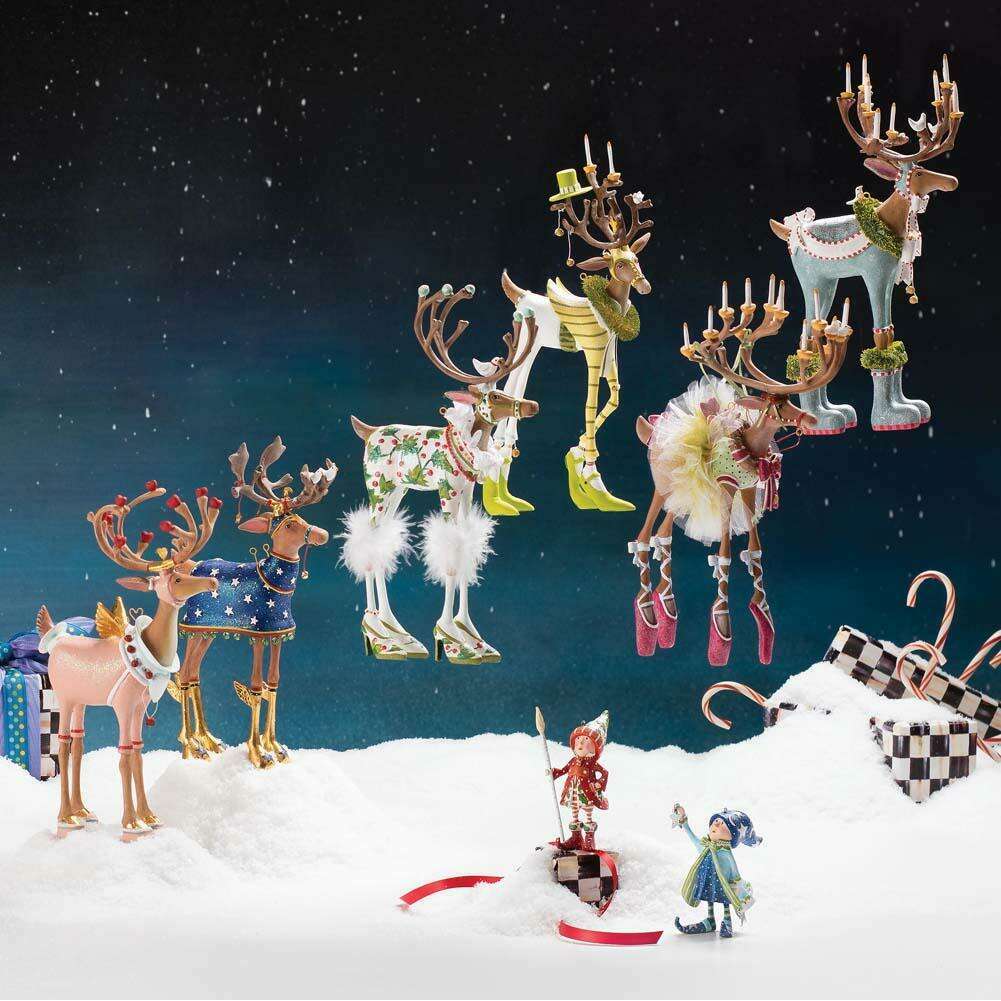 Dash Away Comet Reindeer Figure by Patience Brewster – view 5