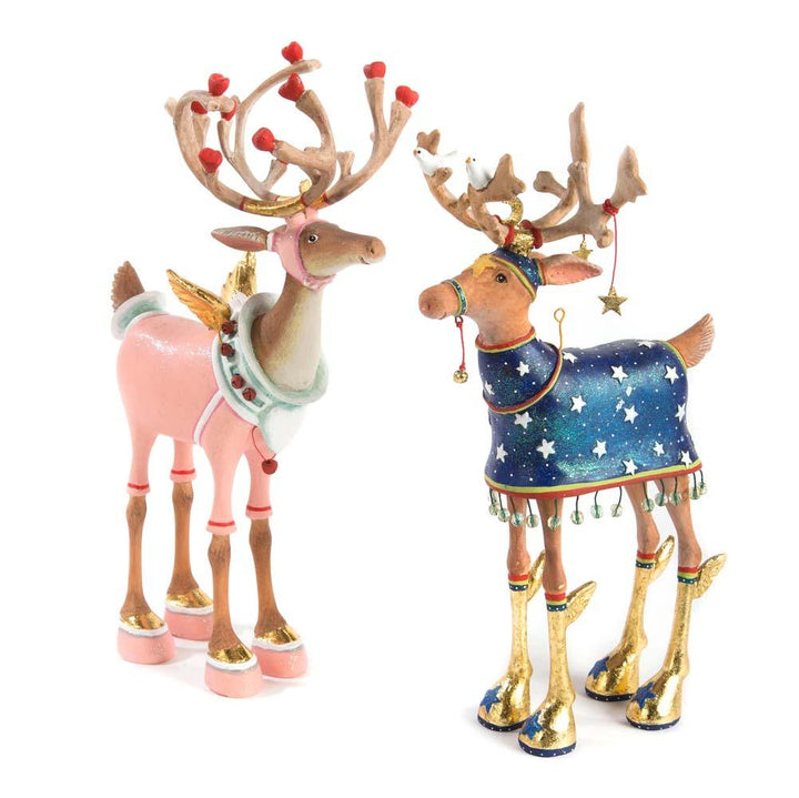 Dash Away Cupid Reindeer Figure by Patience Brewster - Quirks!