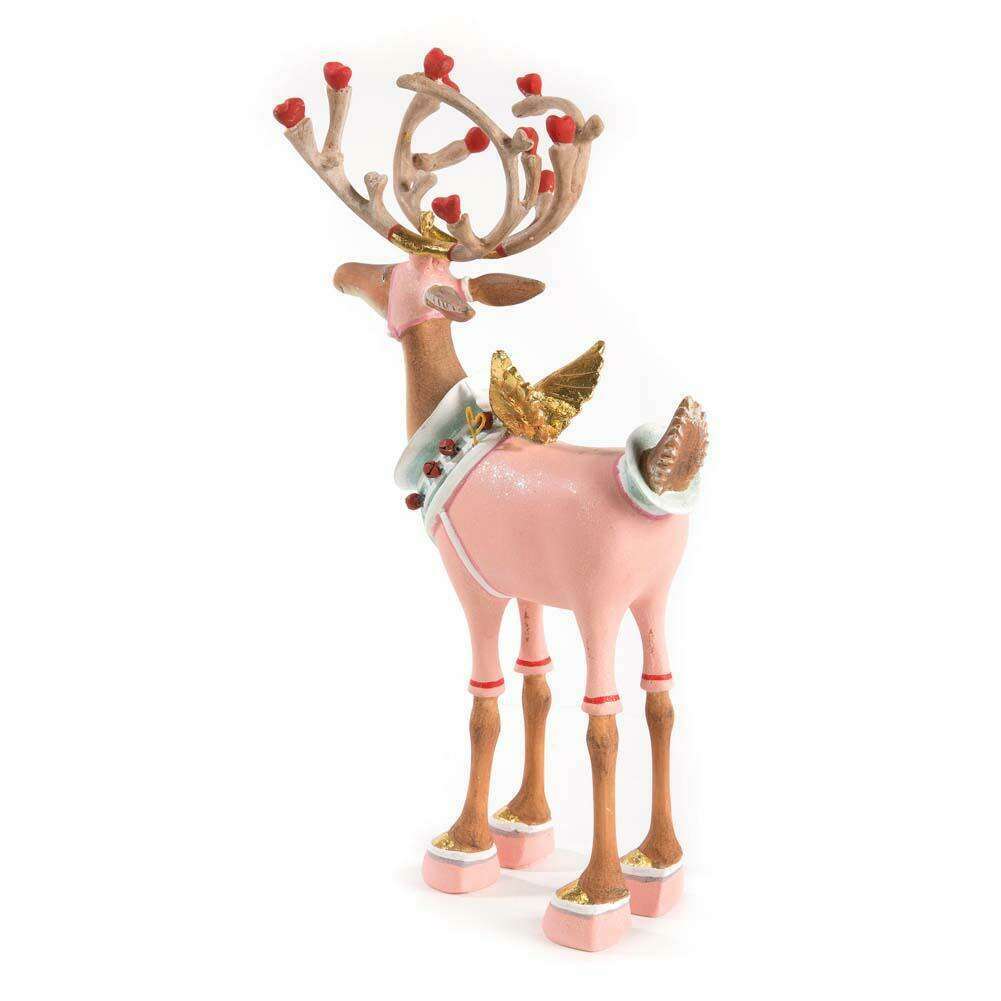 Dash Away Cupid Reindeer Figure by Patience Brewster – view 2