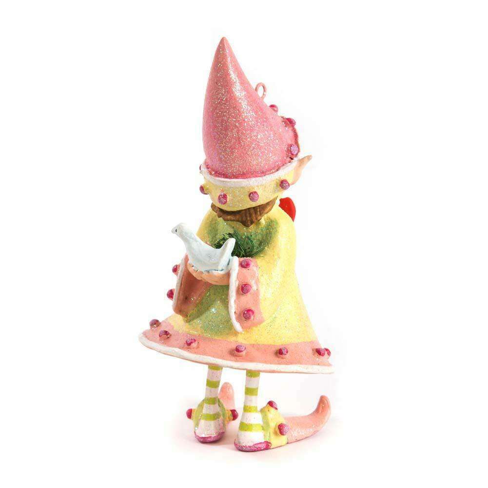 Dash Away Cupid's Elf Ornament by Patience Brewster – view 2