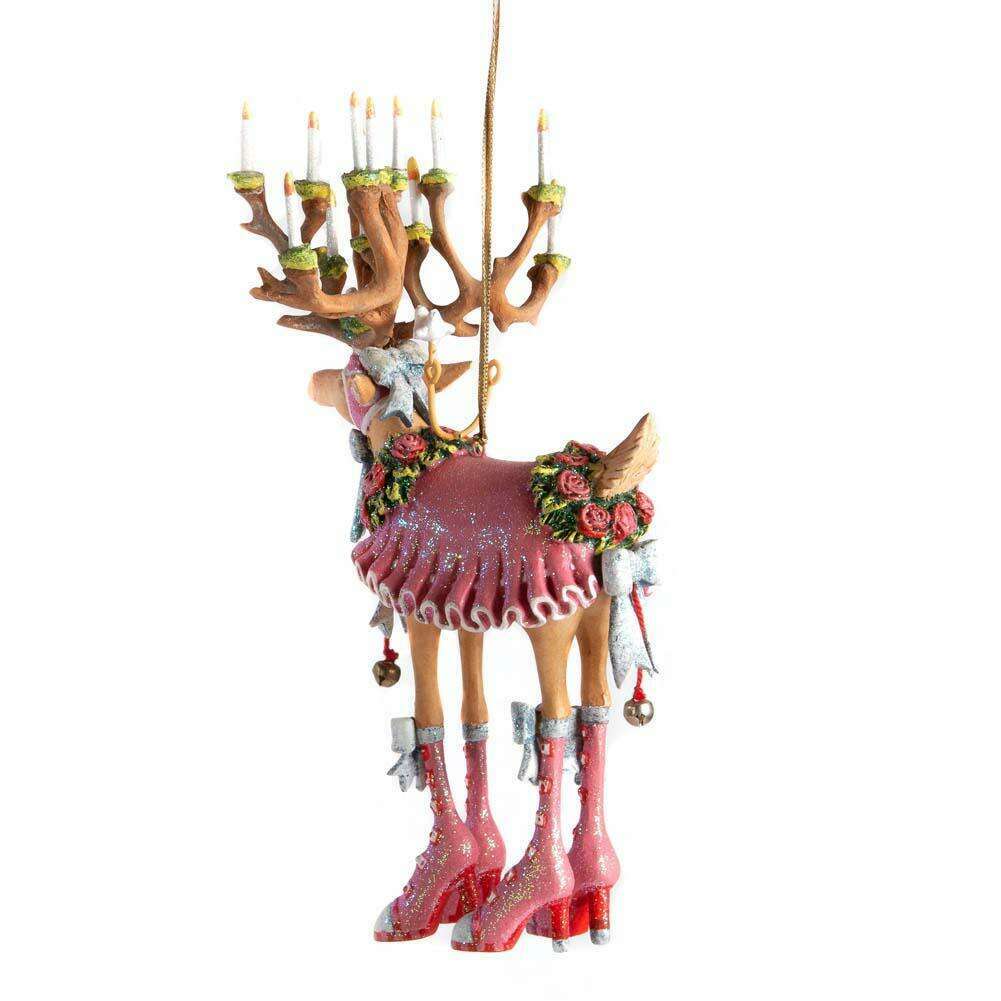 Dash Away Donna Reindeer Ornament by Patience Brewster – view 3
