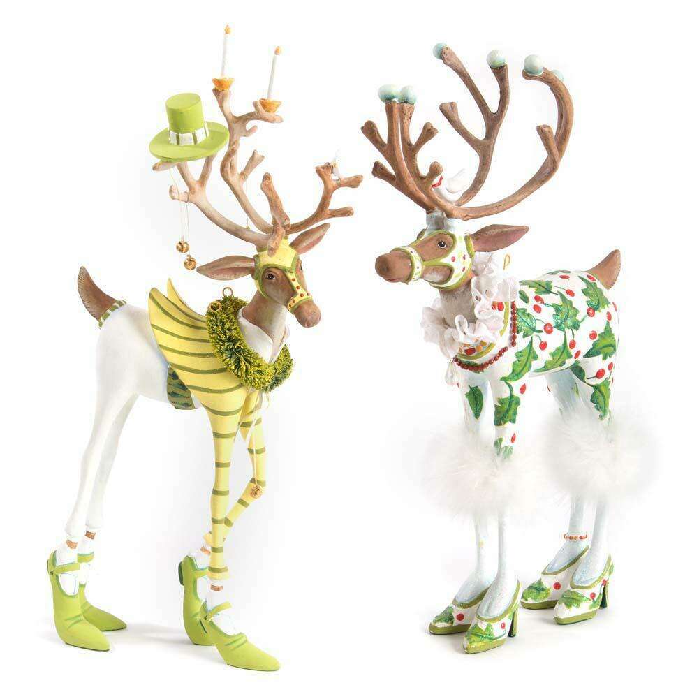 Dash Away Prancer Reindeer Figure by Patience Brewster – view 5