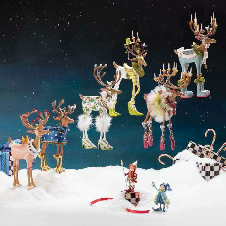 Dash Away Prancer Reindeer Figure by Patience Brewster – view 7