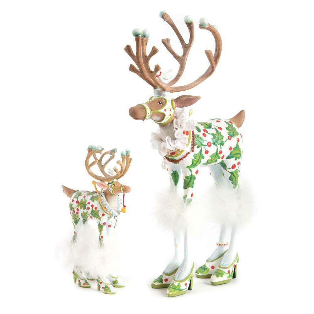 Dash Away Vixen Reindeer Ornament by Patience Brewster – view 3