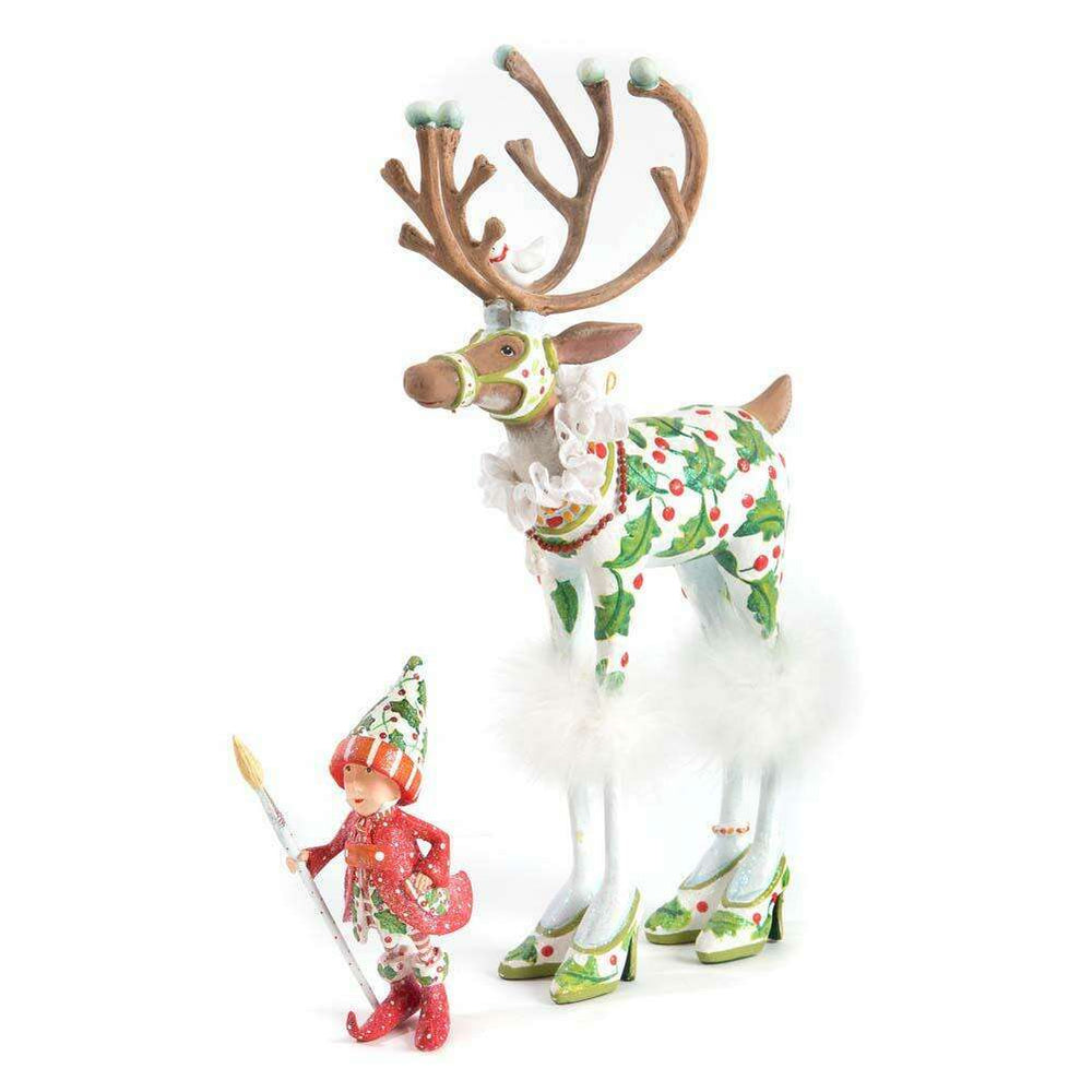 Dash Away Vixen's Elf Ornament by Patience Brewster – view 2