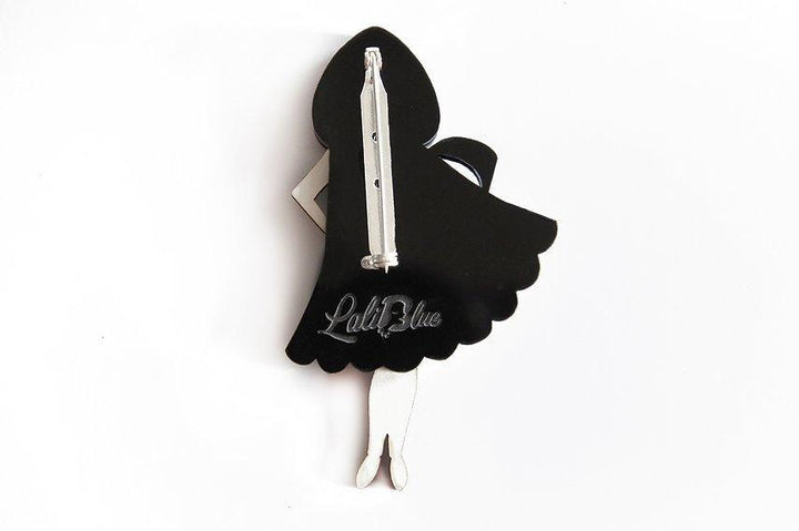 Death Girl Brooch by LaliBlue - Quirks!