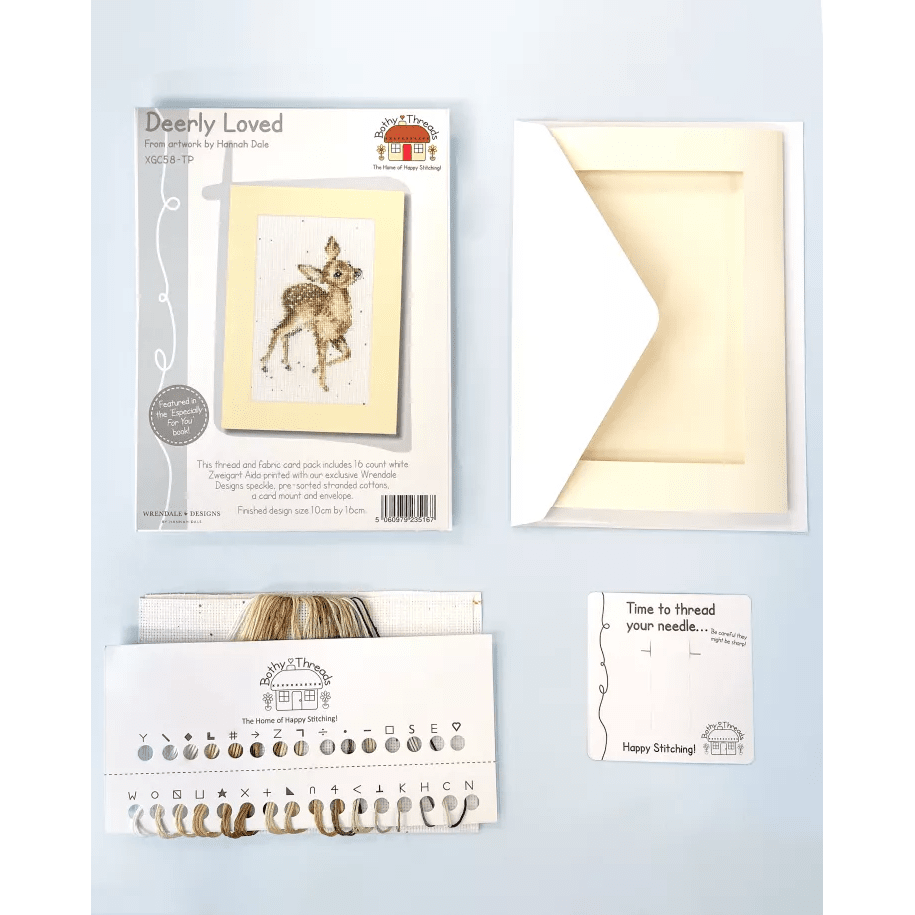 Deerly Loved - Thread XGC58-TP Counted Cross Stitch Kit