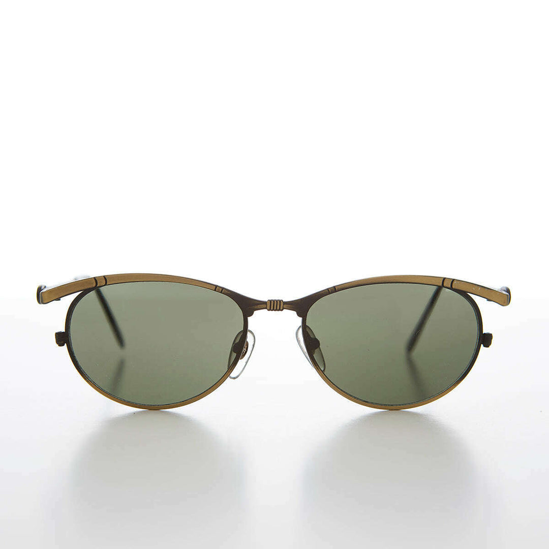 Delicate Metal Frame Vintage Sunglasses - Samson