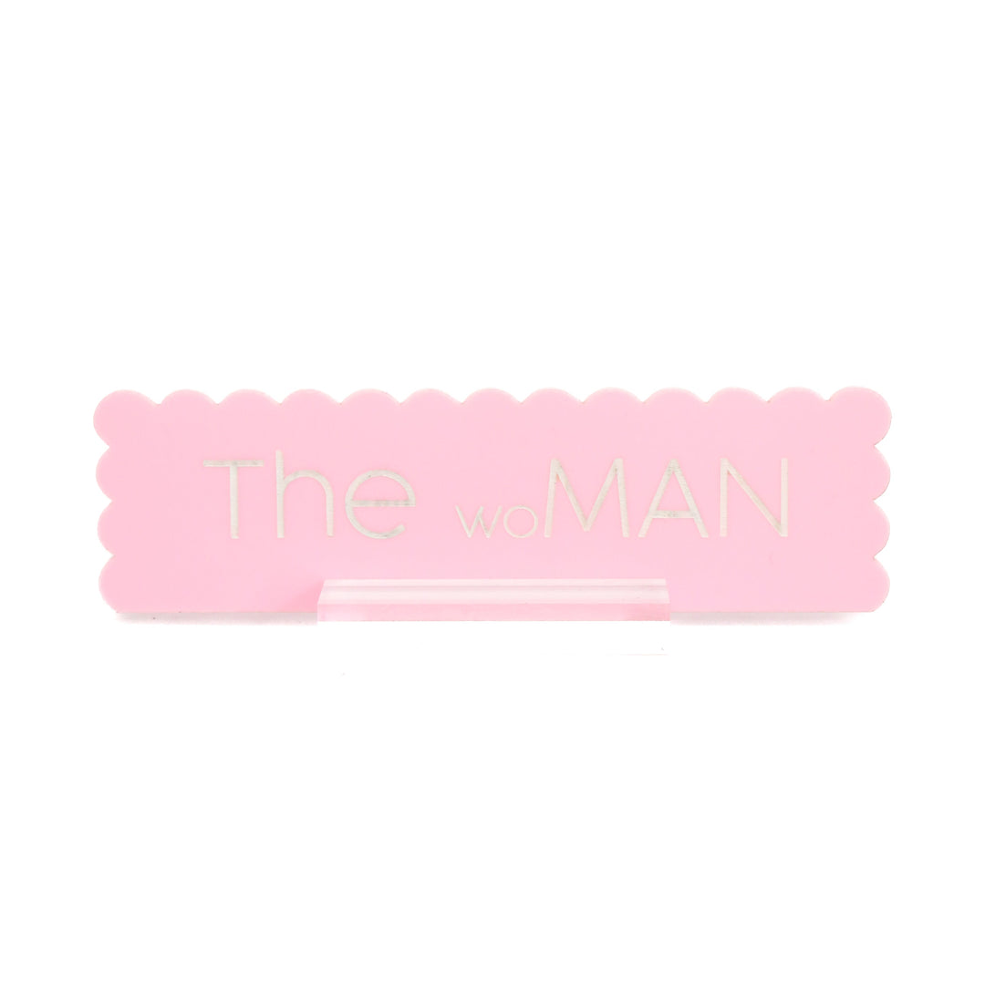Custom Acrylic Desk Name Plate
