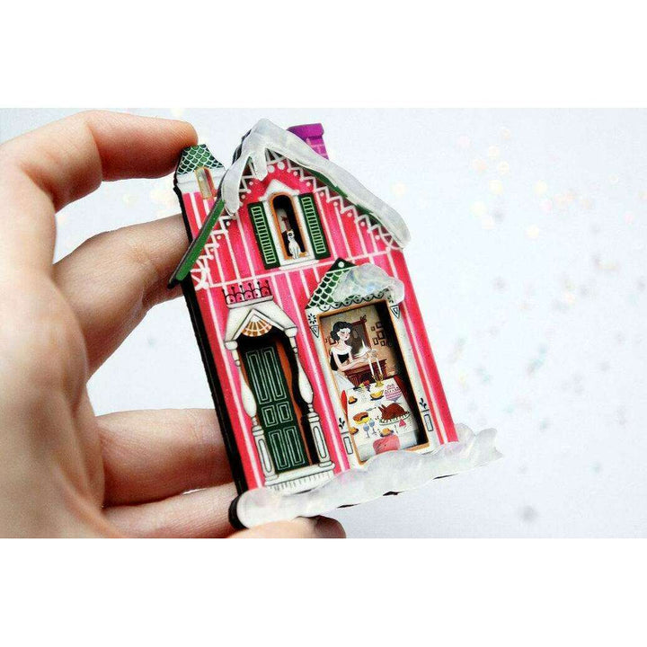 Dinner at Home Holiday Brooch by Laliblue - Quirks!