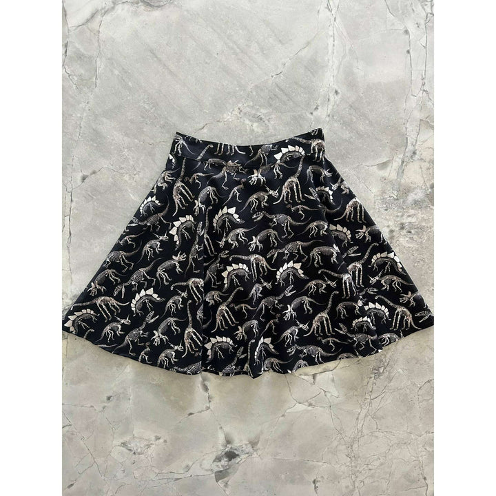 Dino Bones Skater Skirt