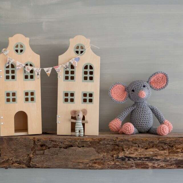 DIY Crochet Kit Monica Mouse PAK295