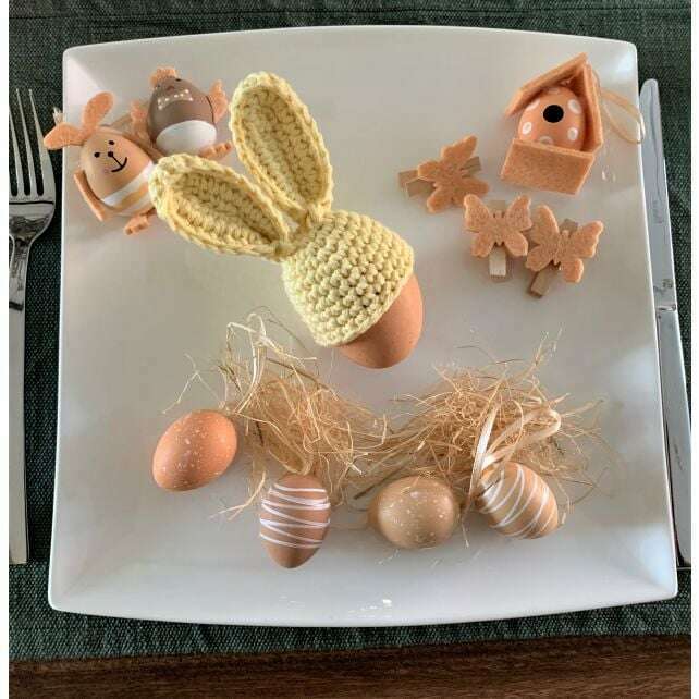 DIY Crochet Pattern Easter Bunny Egg Warmers PAK329