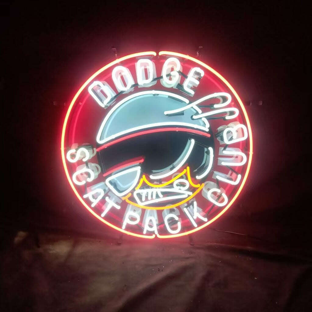 Dodge Scat Club Neon Signs