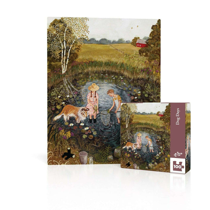 Dog Days Mini Jigsaw Puzzle