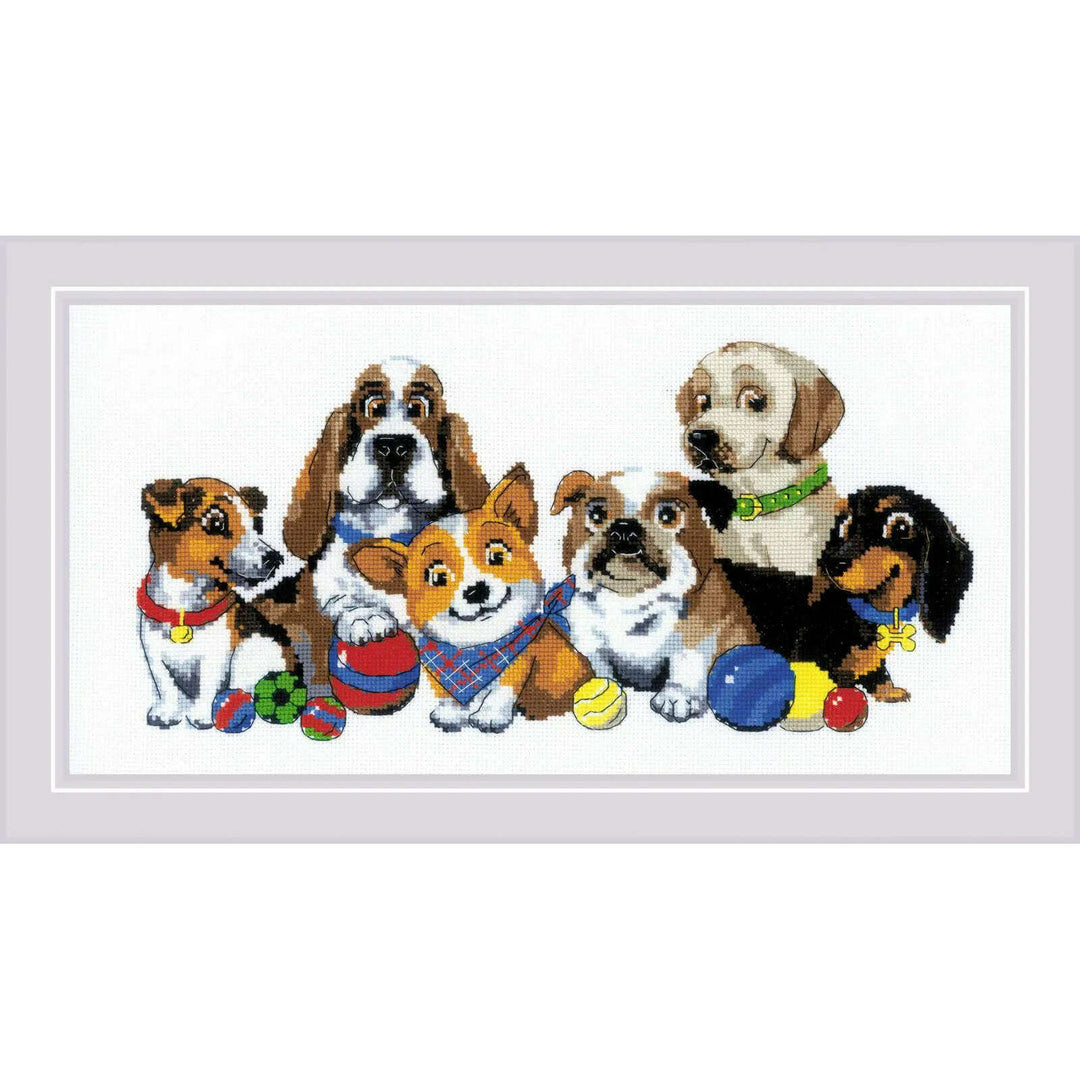 Dog Show R1923 Counted Cross Stitch Kit