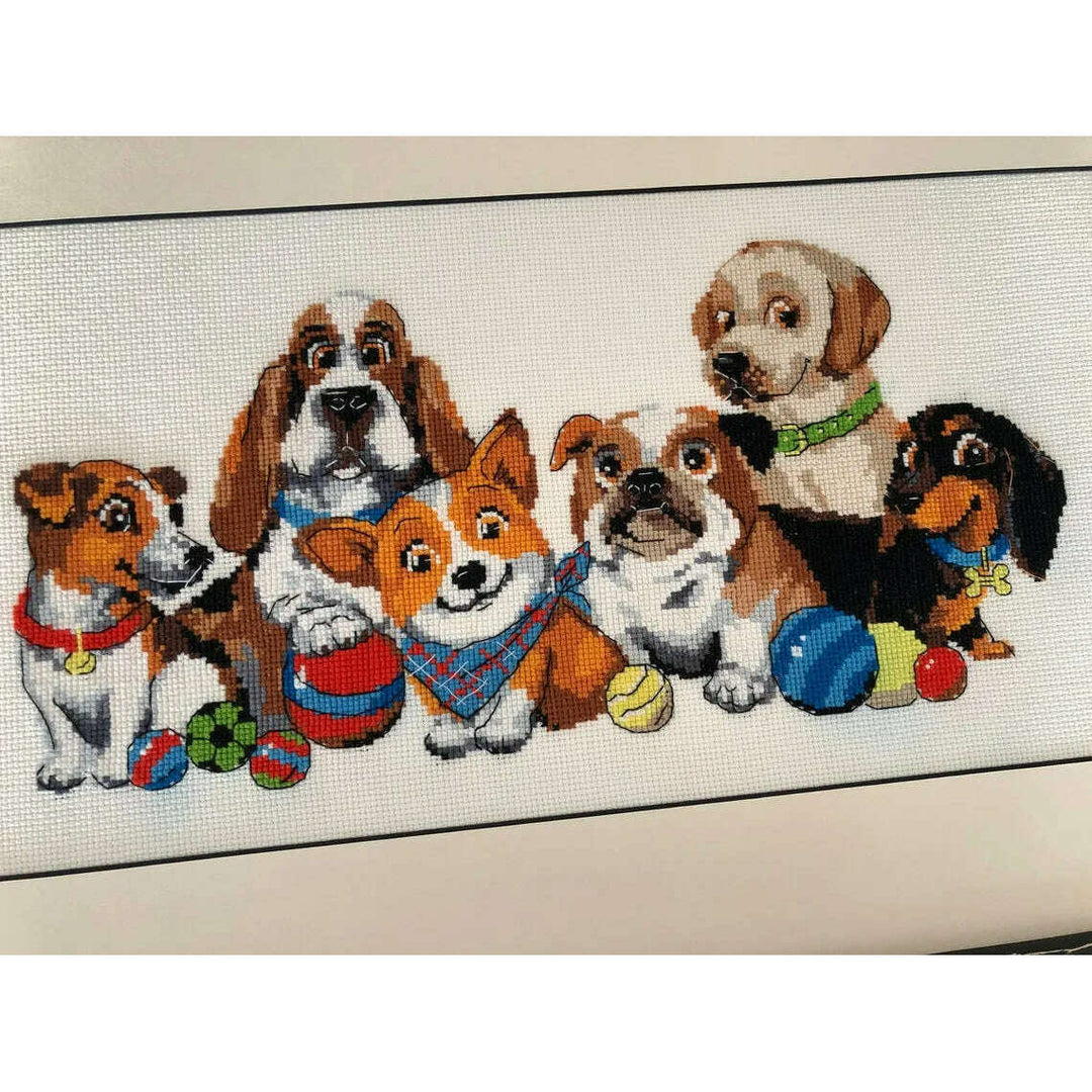 Dog Show R1923 Counted Cross Stitch Kit