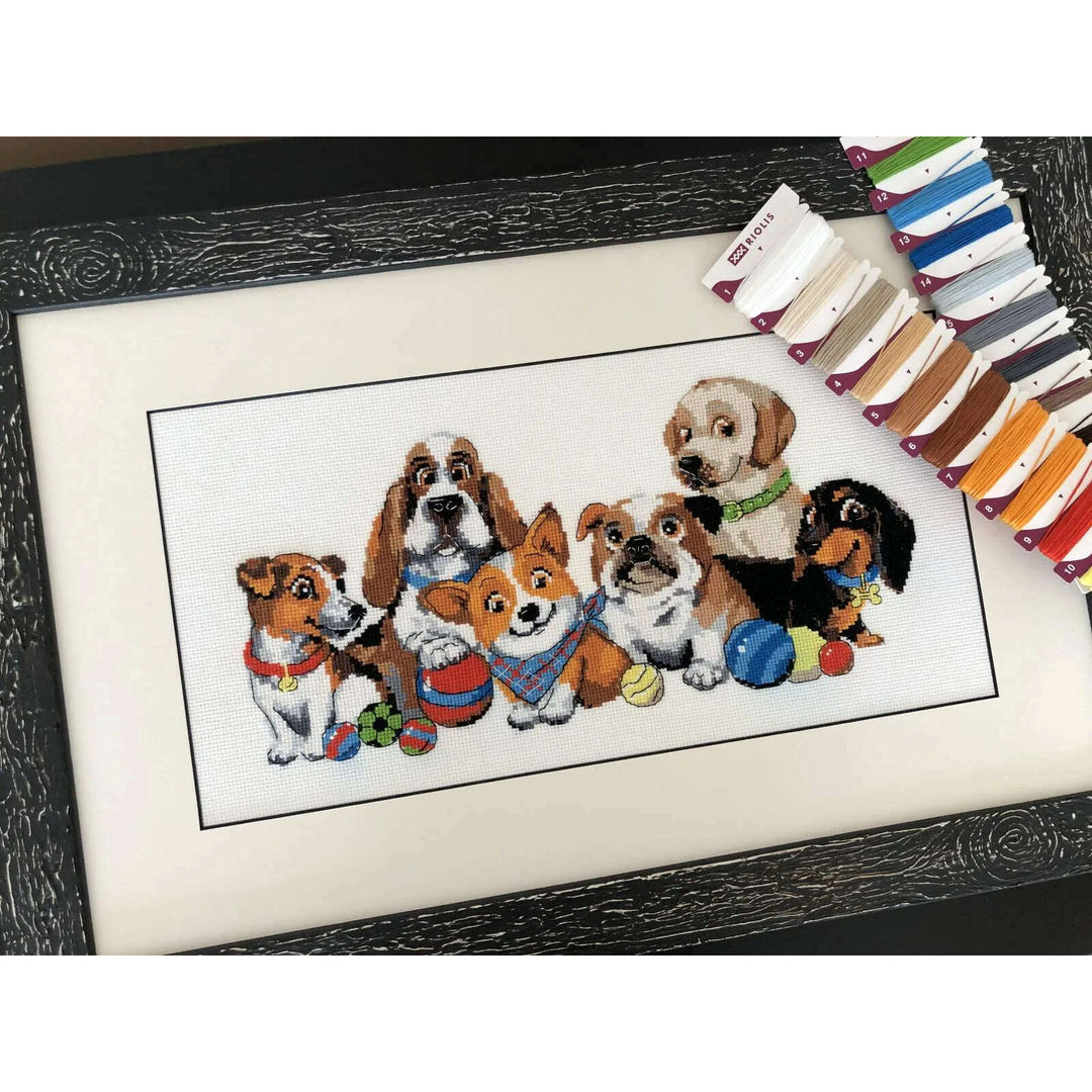 Dog Show R1923 Counted Cross Stitch Kit