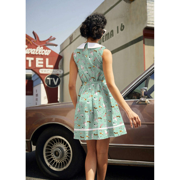 Dogs Collared Dress