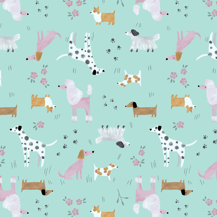 Dogs Skater Skirt