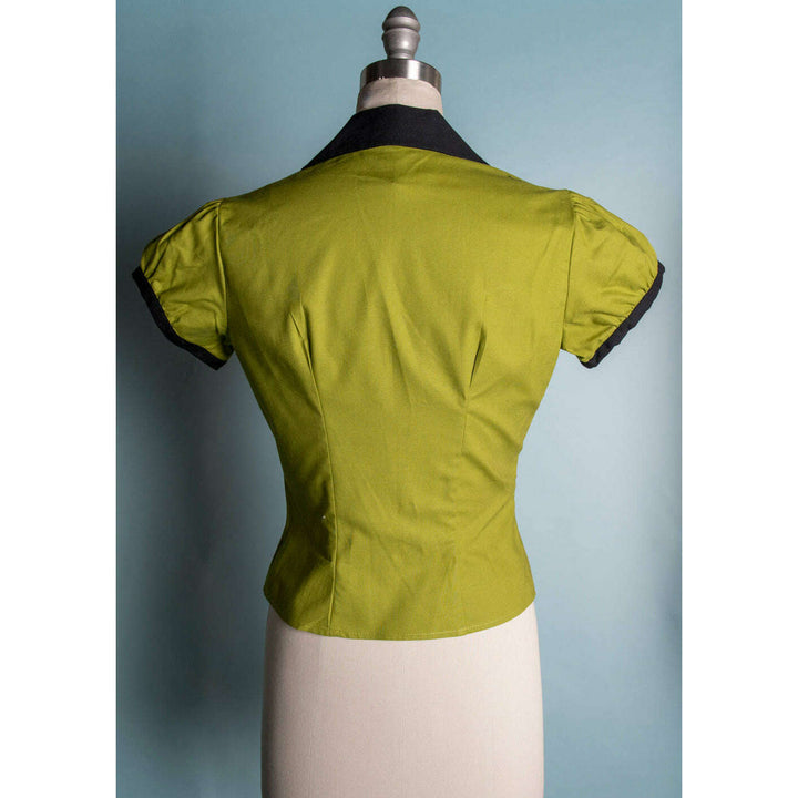 Dolly Blouse - Chartreuse