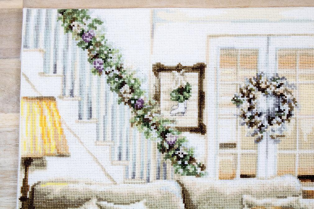 Dreaming of a White Christmas B2393L Counted Cross-Stitch Kit