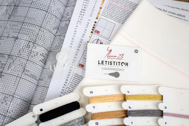 Dreaming of a White Christmas B2393L Counted Cross-Stitch Kit