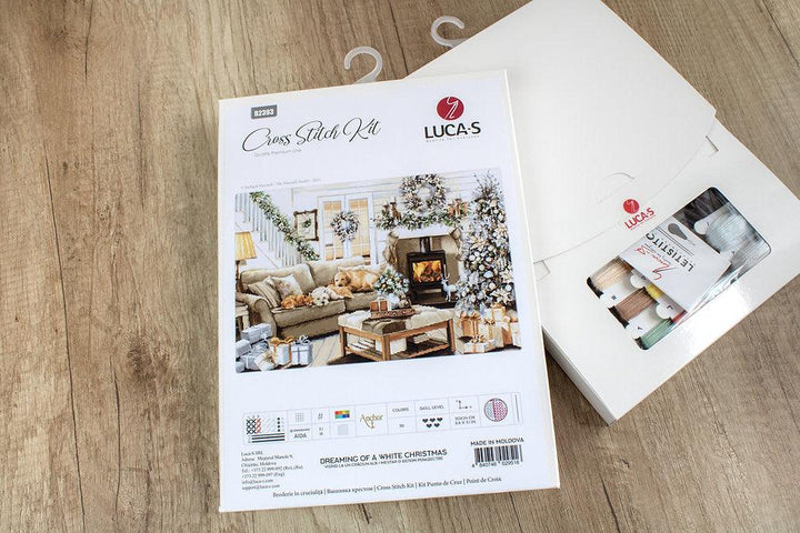 Dreaming of a White Christmas B2393L Counted Cross-Stitch Kit