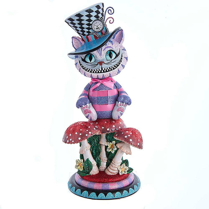 15"HOLLYWOOD CHESHIRE CAT NUTCRACKER