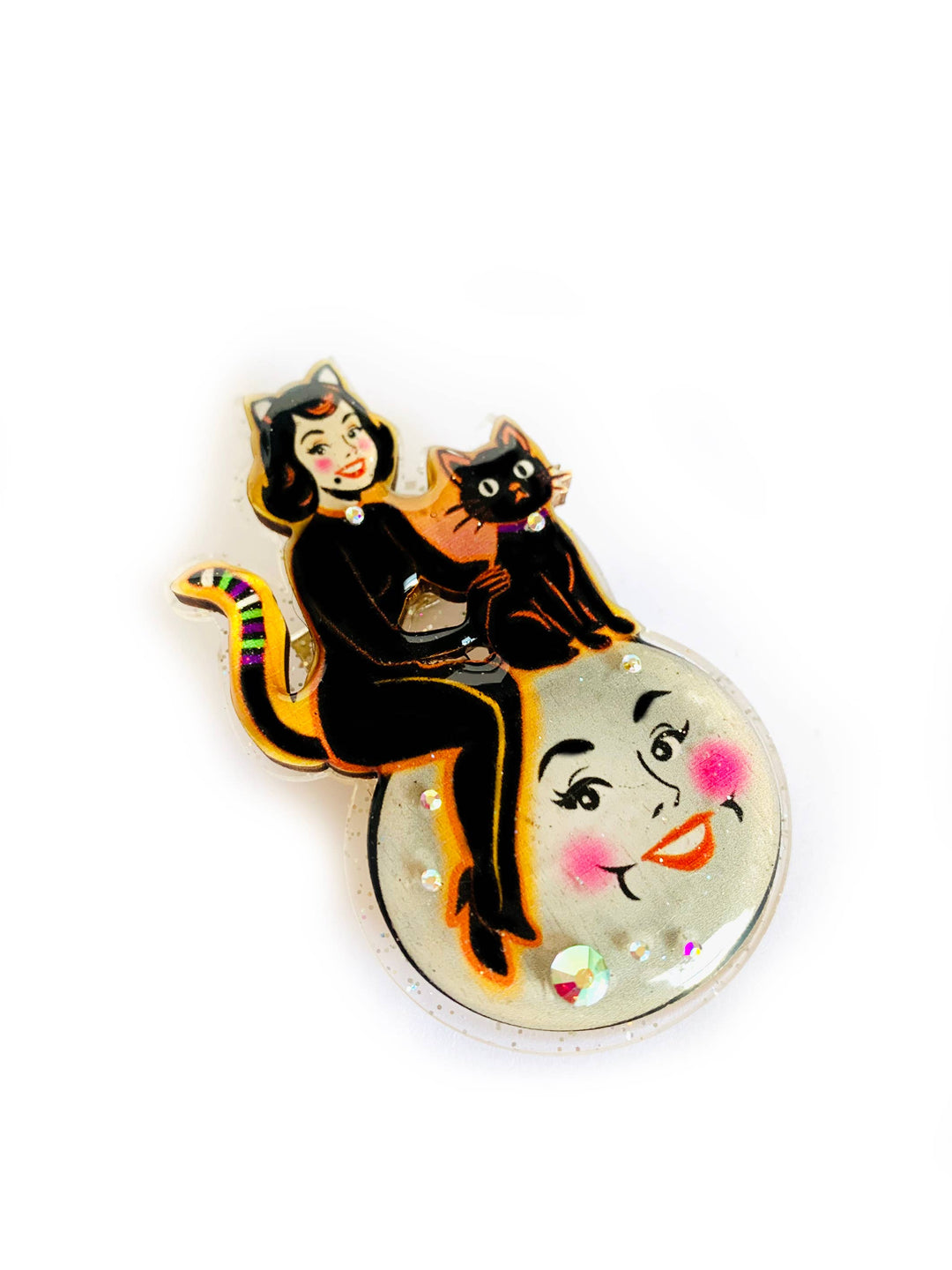 Retro Halloween Statement Brooch