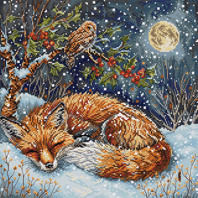 Frosted Dreams L9938 Counted Cross Stitch Kit