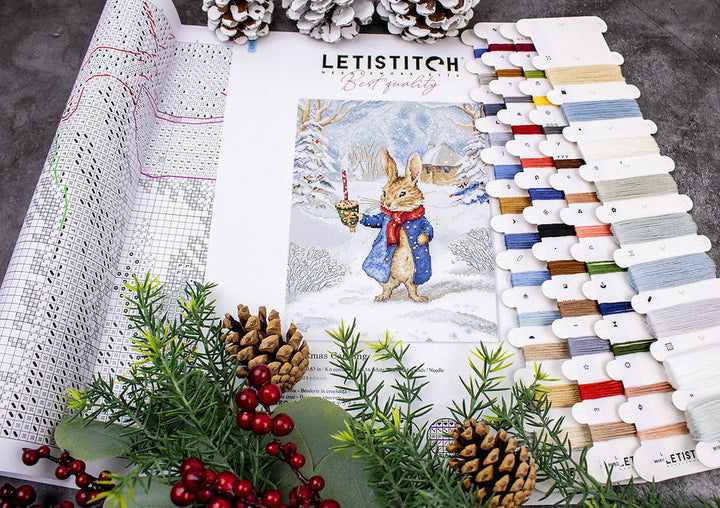 Christmas Caroling L9918 Counted Cross Stitch Kit