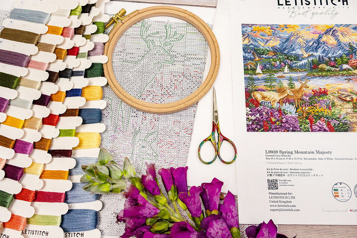 Spring Mountain Majesty L9939 Counted Cross Stitch Kit