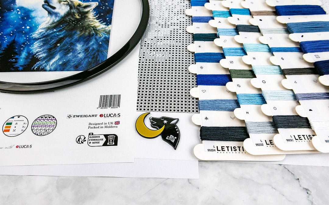 Midnight snowfall L9923 Counted Cross Stitch Kit