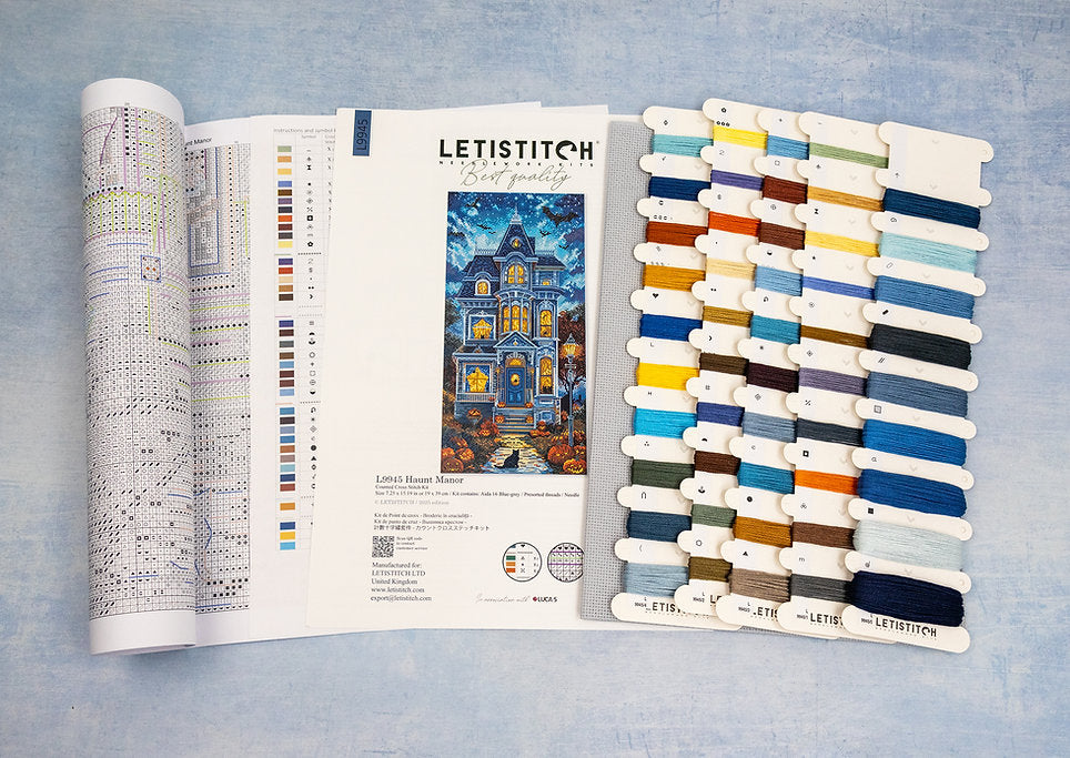 Haunt Manor L9945 Counted Cross Stitch Kit