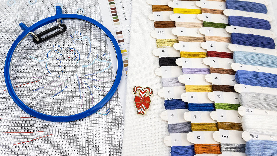 Angel in Wood L9921 Counted Cross Stitch Kit