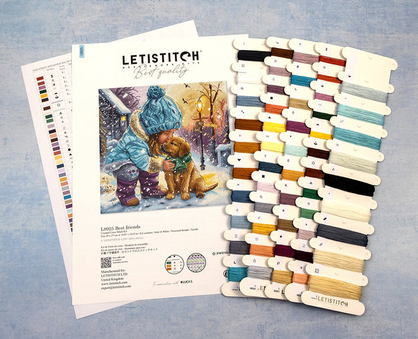 Best Friends L9925 Counted Cross Stitch Kit