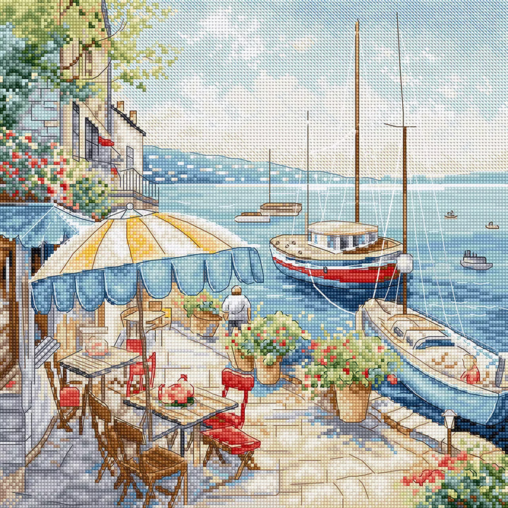 Seascape L9927 Counted Cross Stitch Kit