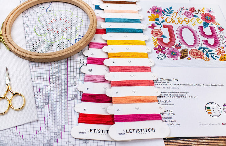 Choose Joy L9913 Counted Cross Stitch Kit